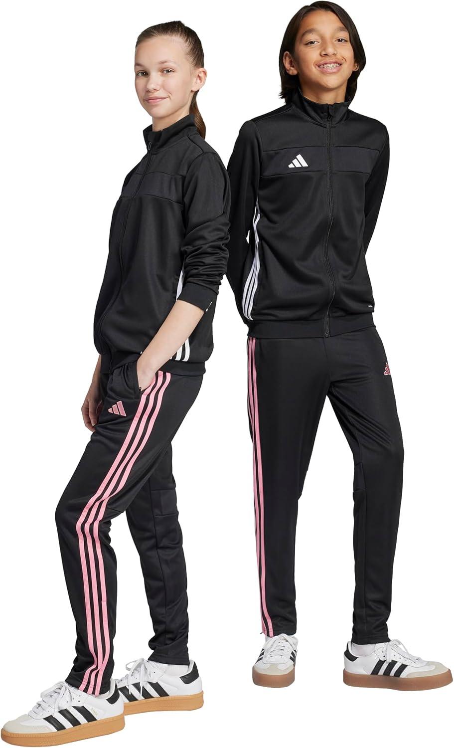 image:imageadidas Kids Tiro 25 Essentials Training Track PantsBlackEasy Pink