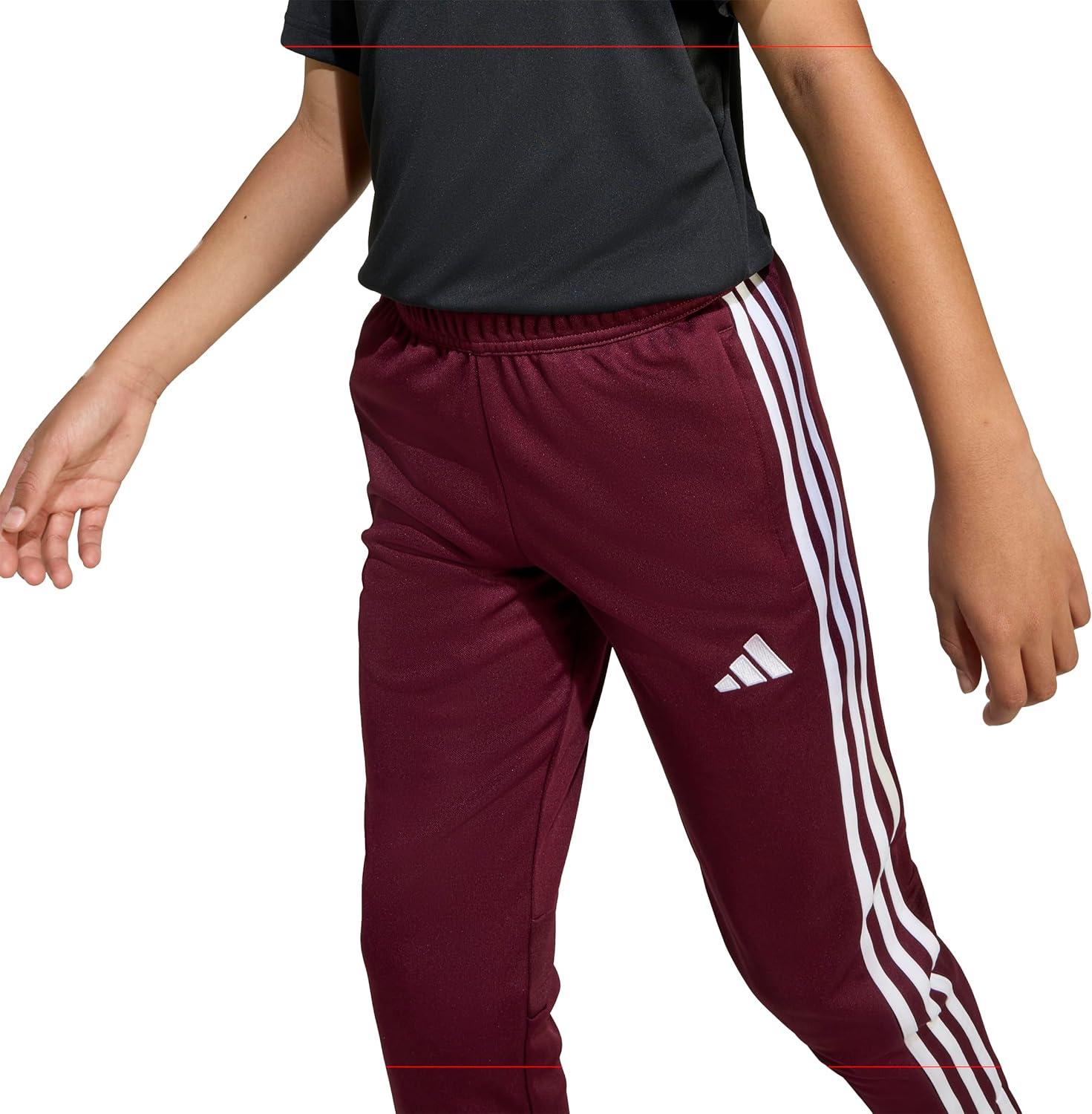 image:imageadidas Kids Tiro 25 Essentials Training Track PantsTeam MaroonWhite