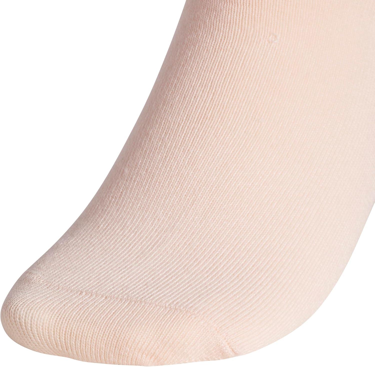 image:imageadidas womens Athletic Scrunch Crew Sock 3 Pairs Loose Slouchy FitBlush PinkWonder WhiteCrystal Linen Beige