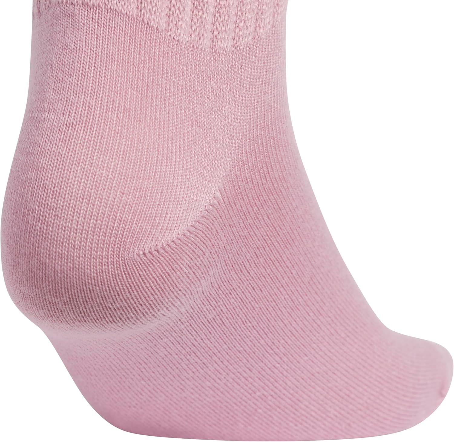 image:imageadidas womens Athletic Scrunch Crew Sock 3 Pairs Loose Slouchy FitMagic Mauve PurpleCool Light HeatherLegend Ivy Green