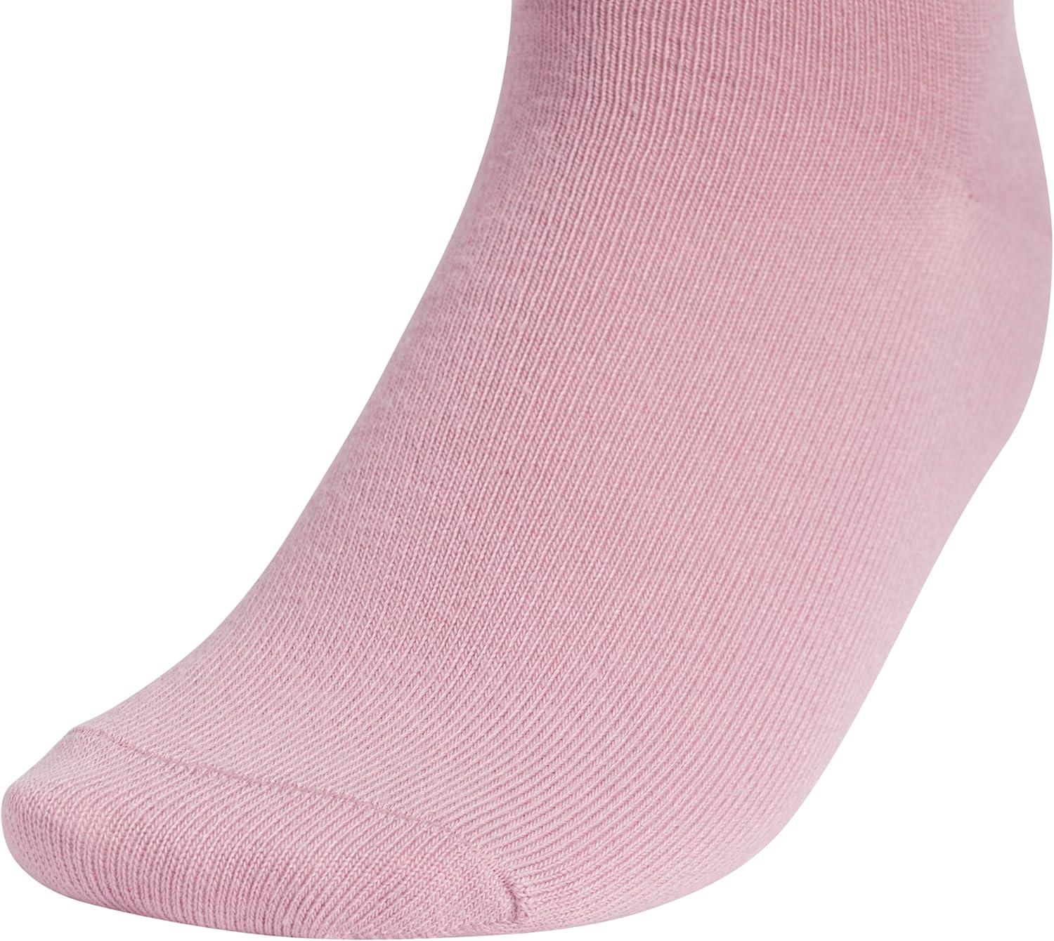 image:imageadidas womens Athletic Scrunch Crew Sock 3 Pairs Loose Slouchy FitMagic Mauve PurpleCool Light HeatherLegend Ivy Green