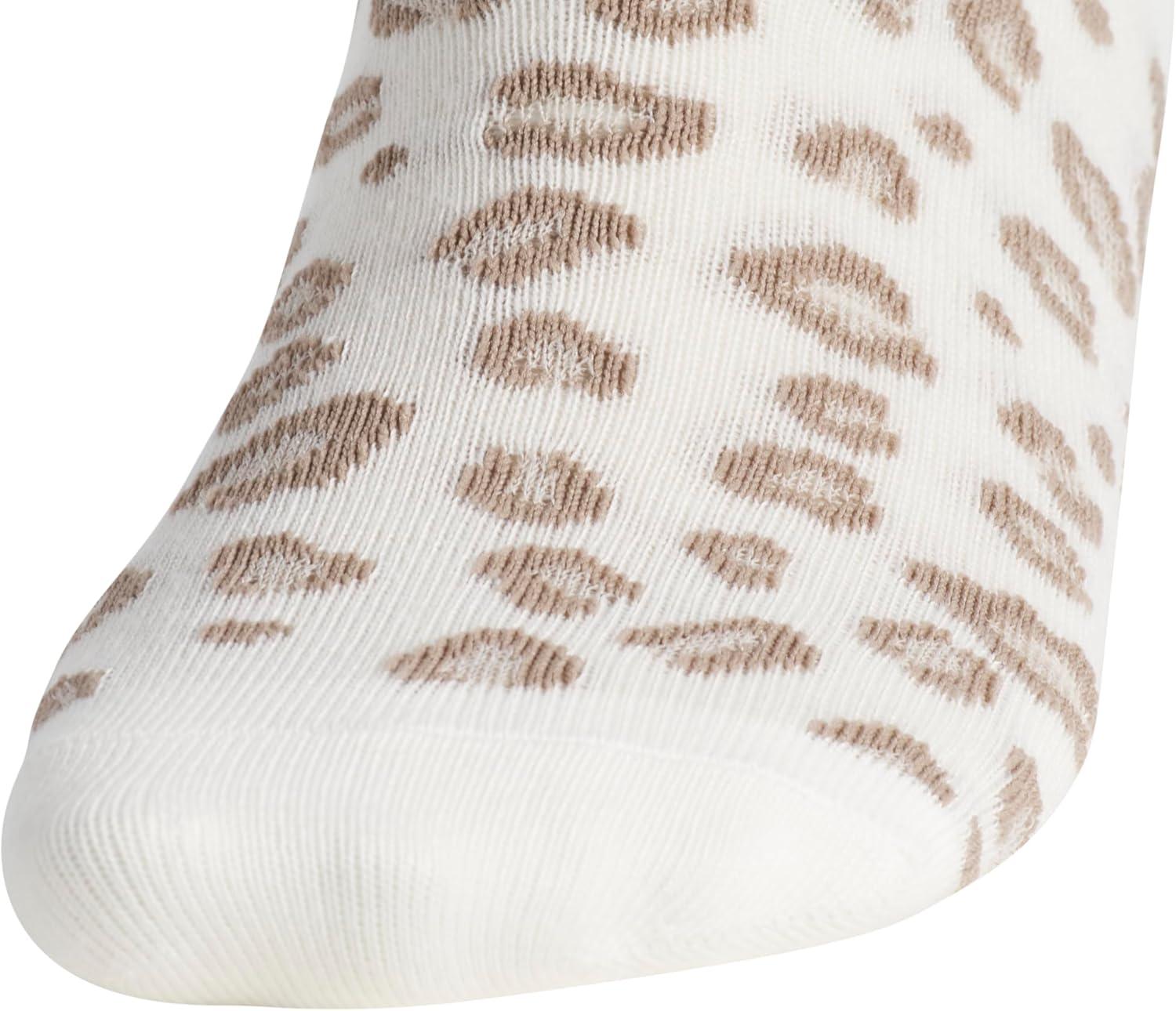 image:imageadidas womens Luxe High Quarter Sock 3 Pairs Script LogoOff WhiteWonder Alumina GreyChalky Brown