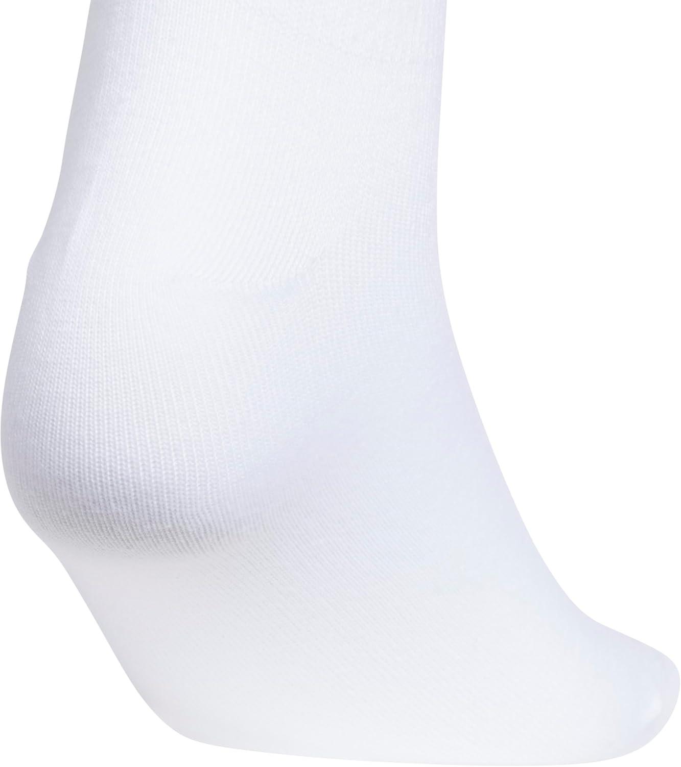 image:imageadidas womens Luxe High Quarter Sock 3 Pairs Script LogoWhiteGold MetallicSilver Metallic
