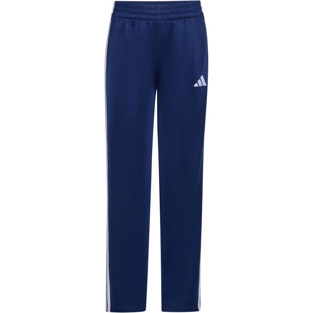 image:imageadidas Boys Big Kids StraightLeg 3Stripe Track PantsDark Blue