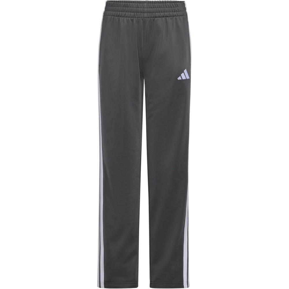 image:imageadidas Boys Big Kids StraightLeg 3Stripe Track PantsDark Grey