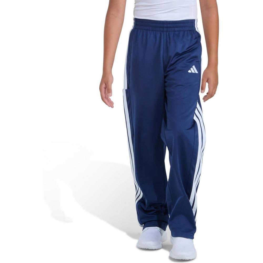image:imageadidas Boys Elastic Waistband 3Stripe Sport PantDark Blue