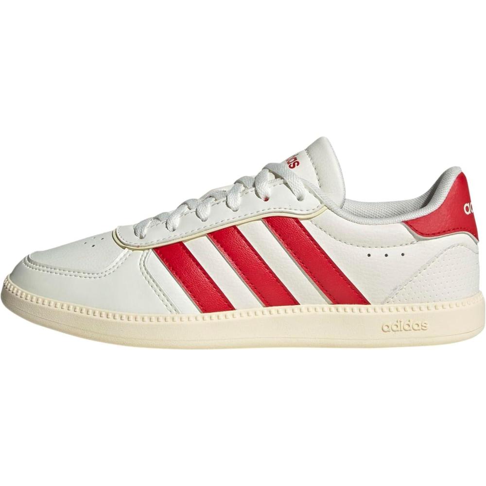 image:imageadidas Kids Breaknet SleekOff WhiteBetter ScarletWarm Vanilla