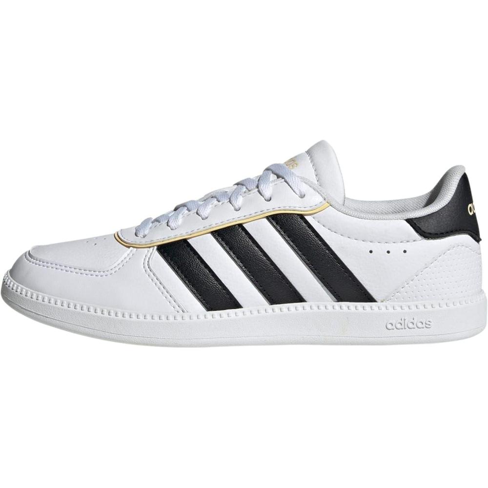image:imageadidas Kids Breaknet SleekWhiteBlackOrange Tint