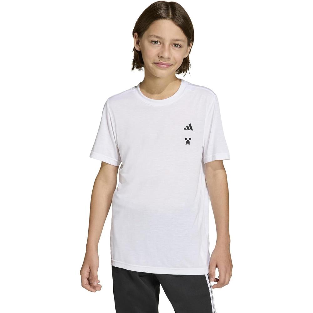 image:imageadidas Kids Minecraft Training TShirtWhite