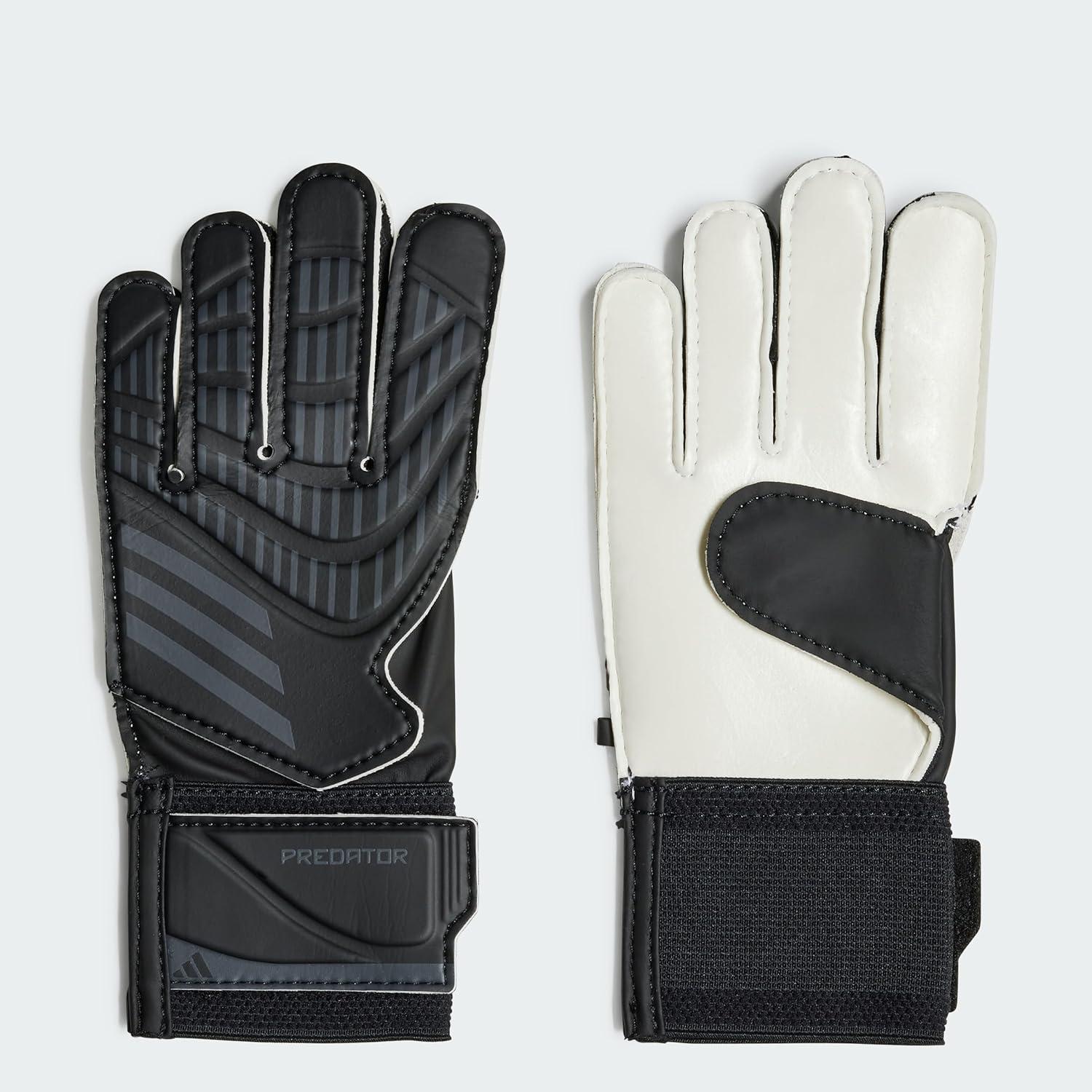 image:imageAdidas UnisexKids Training Predator Goalie Soccer GlovesBlackBlackBlack