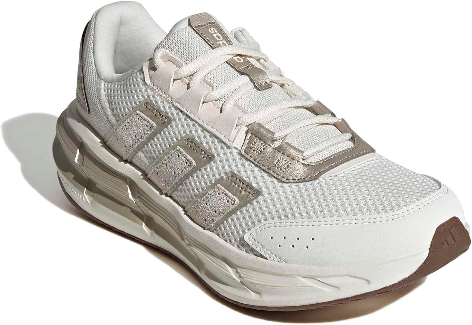 image:imageAdidas Womens AstrastarOff WhiteWonder WhiteCyber Metallic