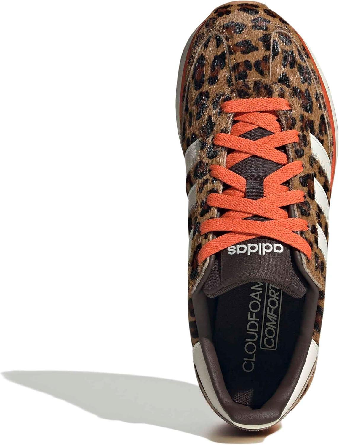 image:imageAdidas Womens Run 70s 20Dark BrownOff WhiteSemi Impact Orange