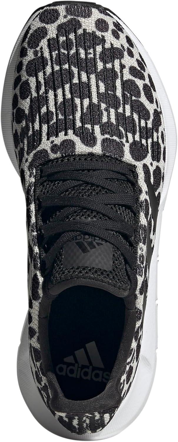 image:imageAdidas Womens Swift Run 10Wonder AluminaBlackWhite