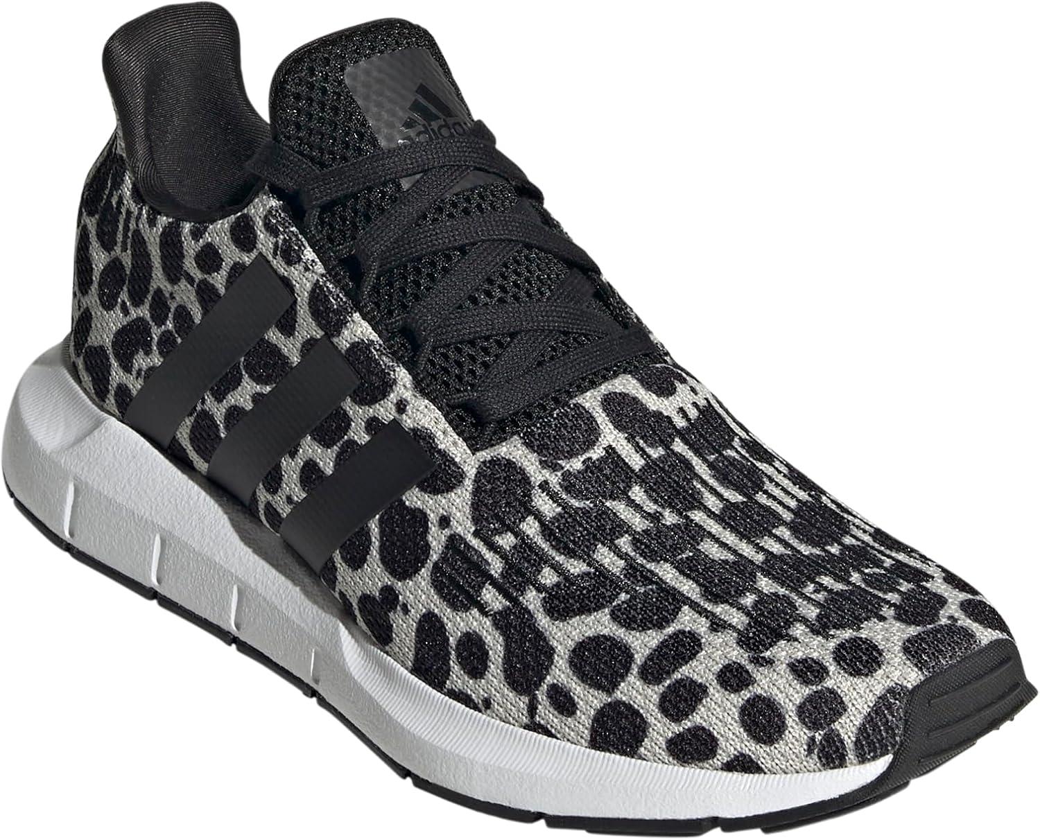 image:imageAdidas Womens Swift Run 10Wonder AluminaBlackWhite