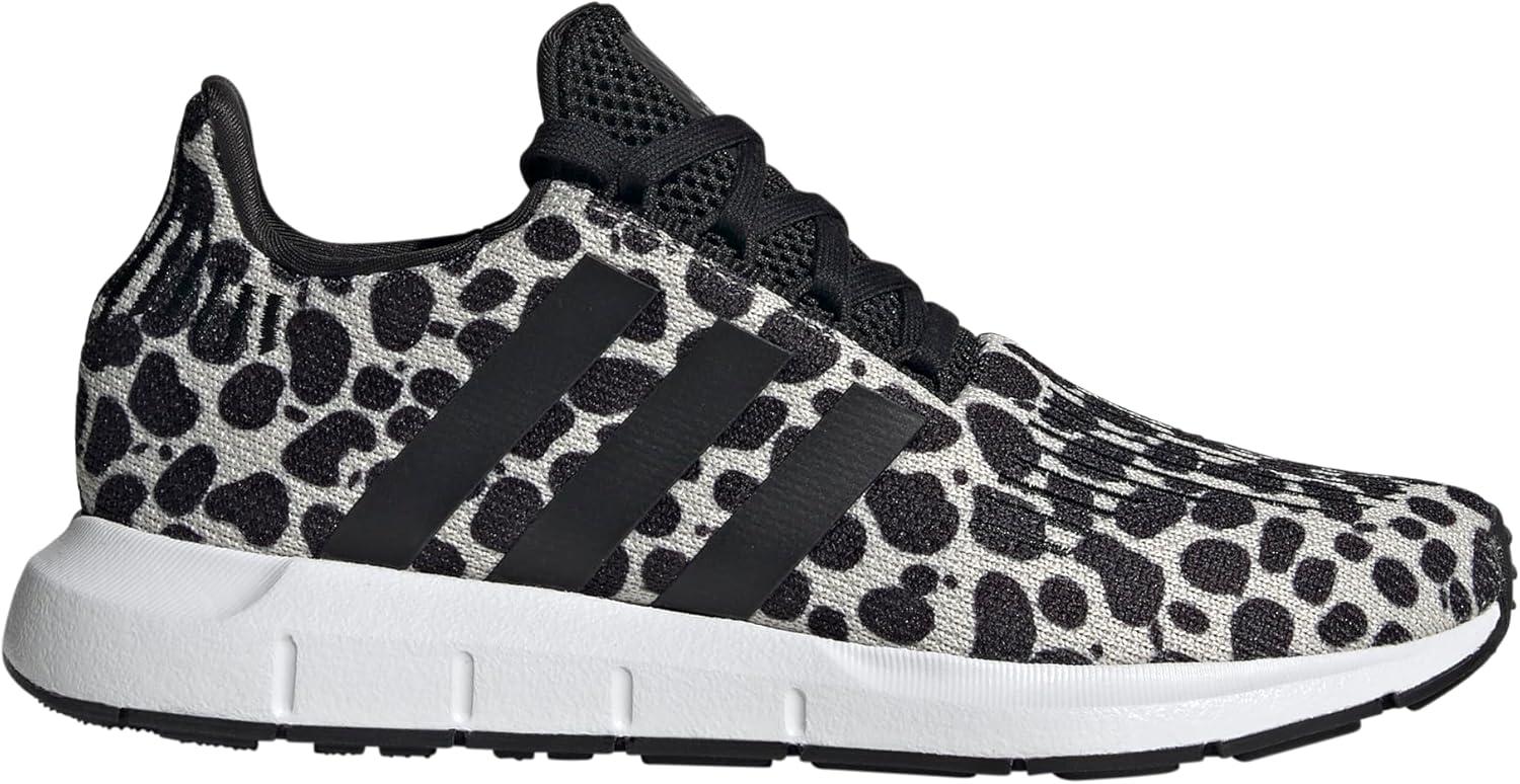 image:imageAdidas Womens Swift Run 10Wonder AluminaBlackWhite
