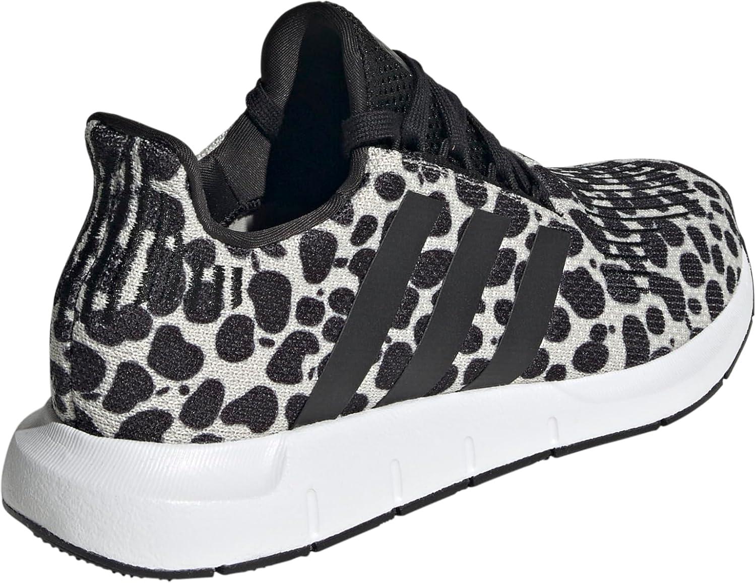 image:imageAdidas Womens Swift Run 10Wonder AluminaBlackWhite