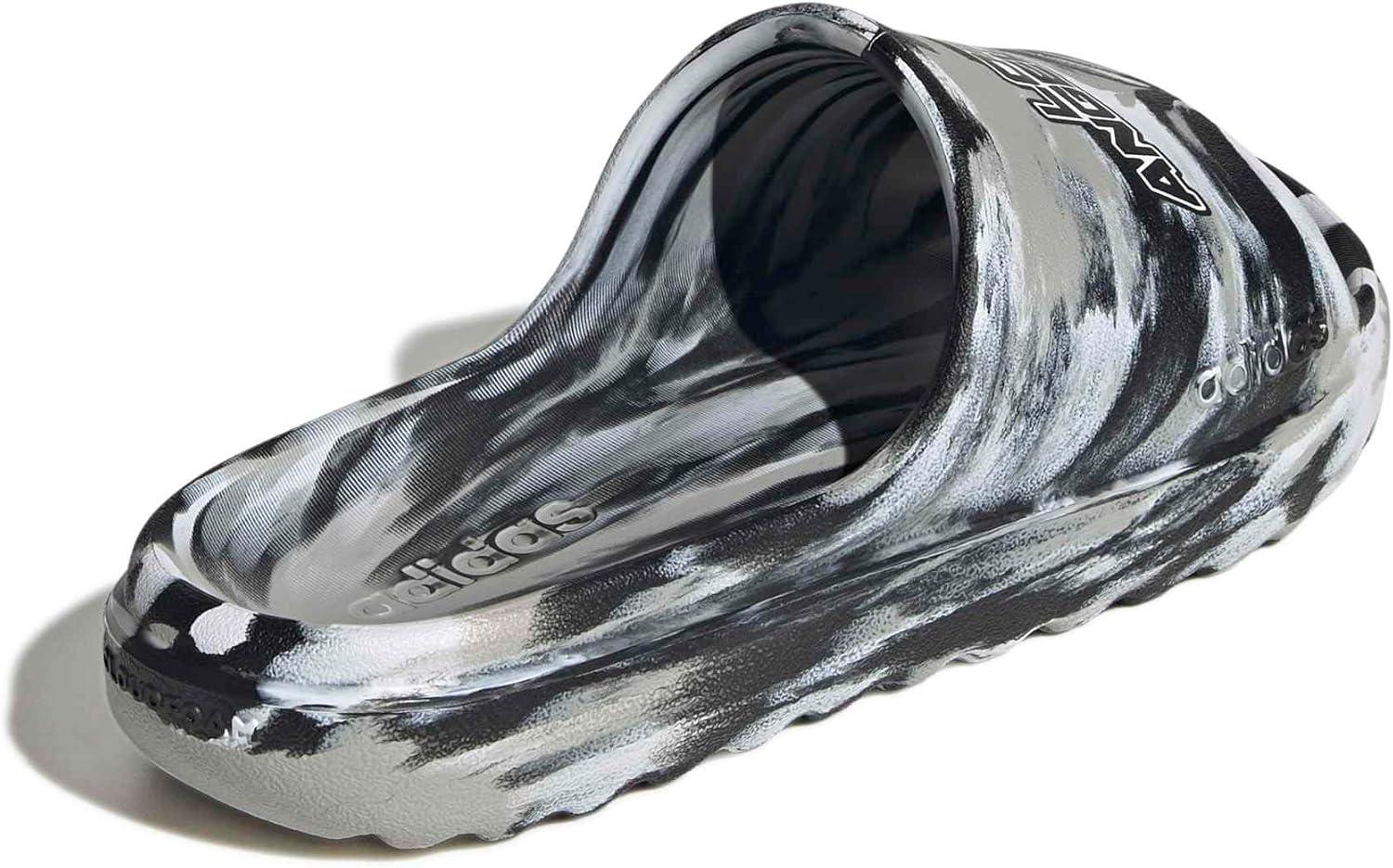 image:imageadidas Unisex Adult Adilette Lumia SlidesGreyBlackWhite