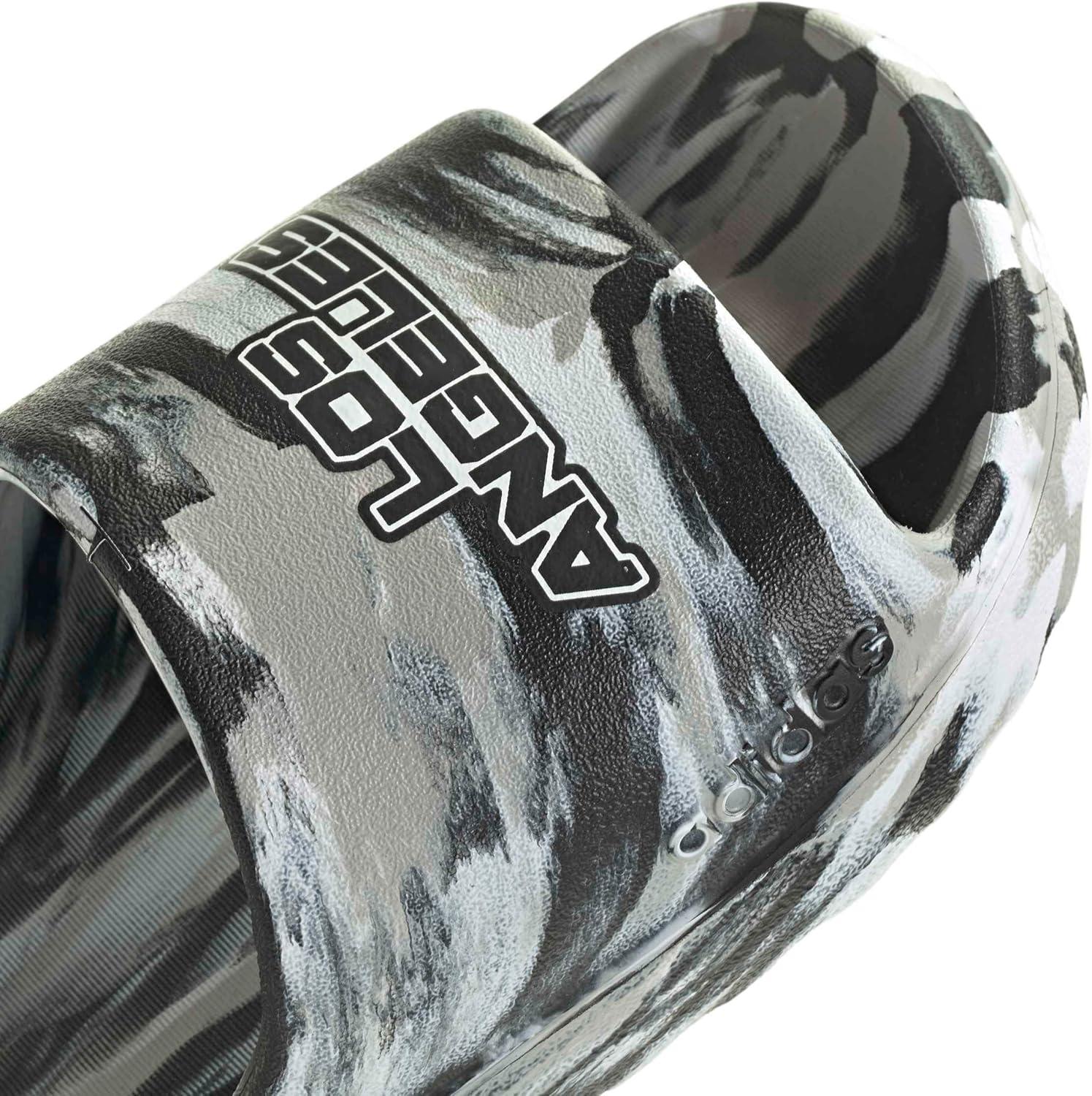 image:imageadidas Unisex Adult Adilette Lumia SlidesGreyBlackWhite