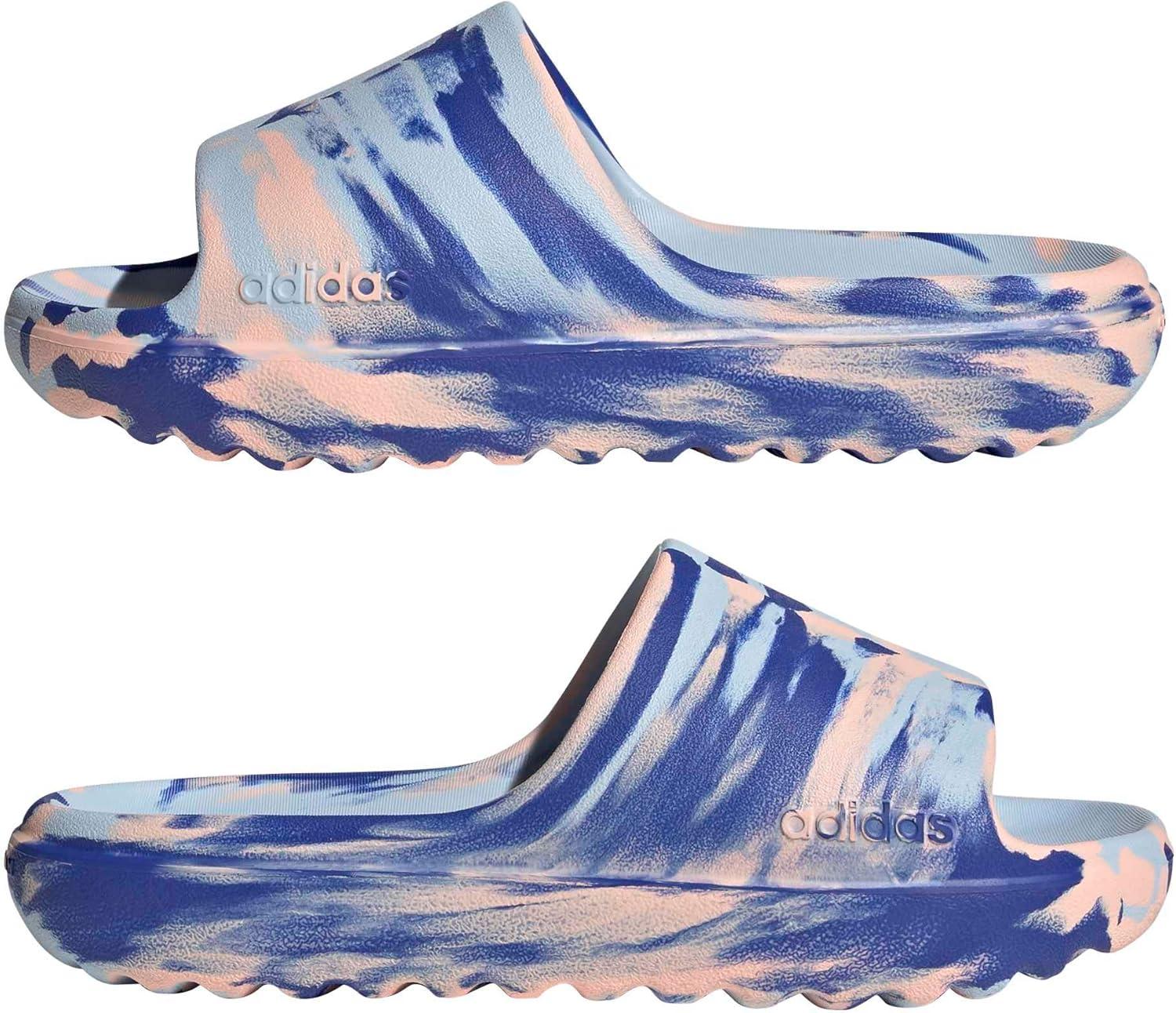 image:imageadidas Unisex Adult Adilette Lumia SlidesHaze CoralLucid Blue