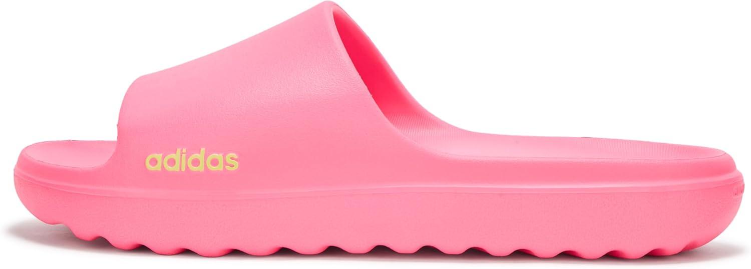 image:imageadidas Unisex Adult Adilette Lumia SlidesLucid PinkLucid PinkPulse Lime