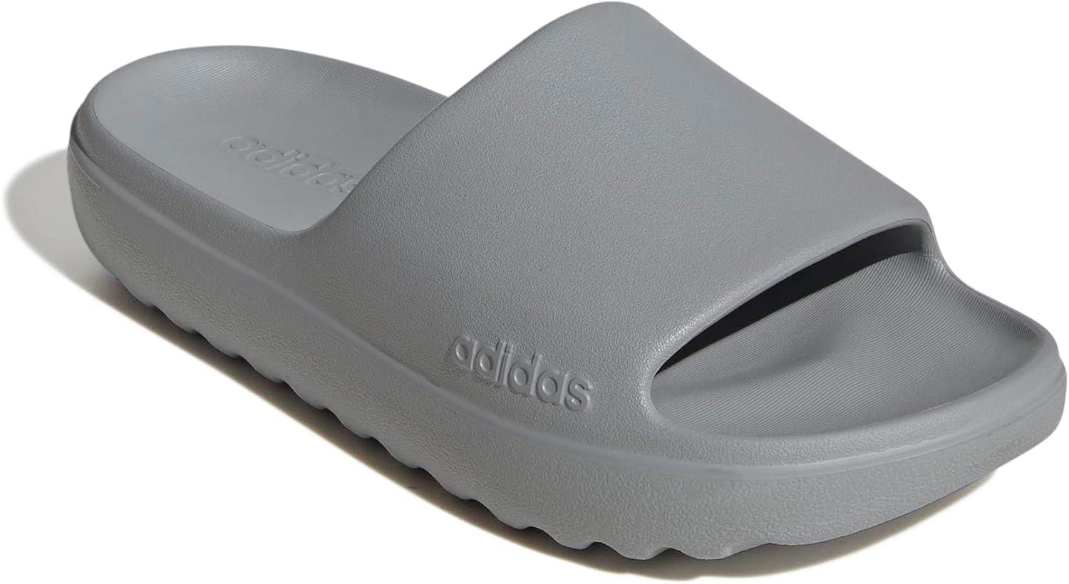 image:imageadidas Unisex Adult Adilette Lumia SlidesSilver MetallicSilver MetallicSilver Metallic