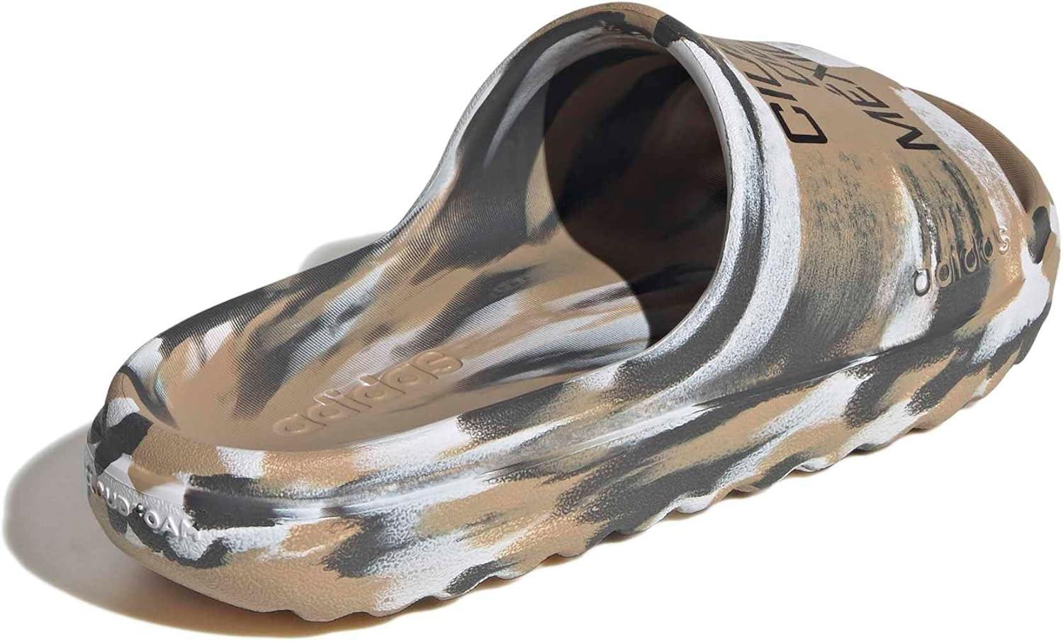 image:imageadidas Unisex Adult Adilette Lumia SlidesWarm SandstoneGreyWhite