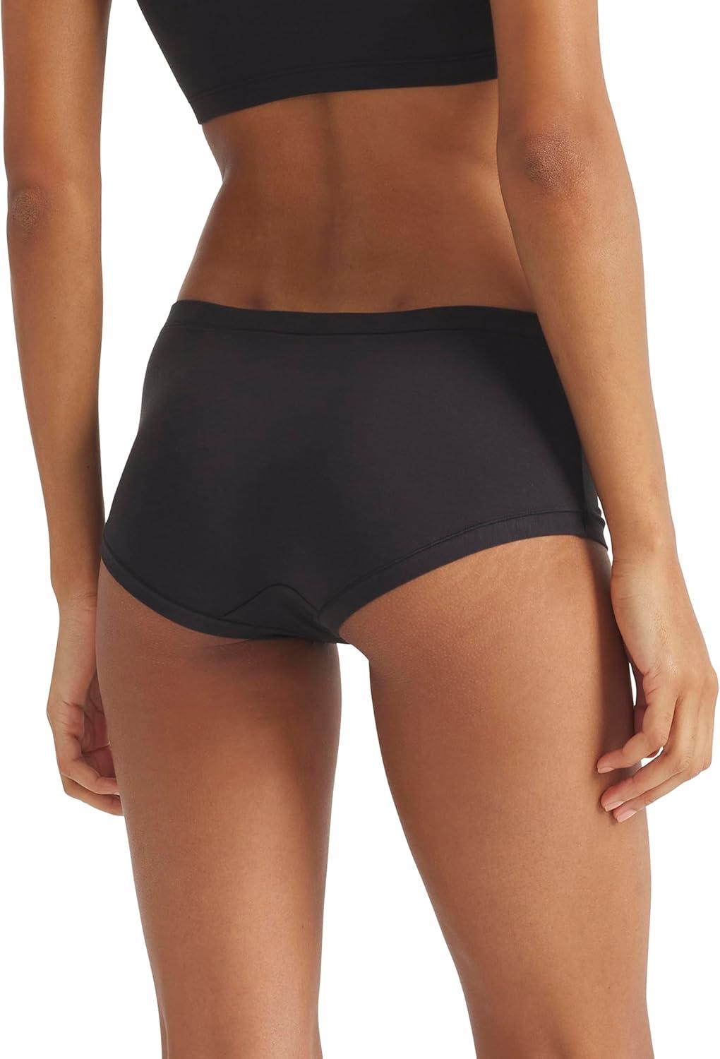 image:imageadidas Womens Active Modal Comfort Shortie 2Pack BlackWhite Medium