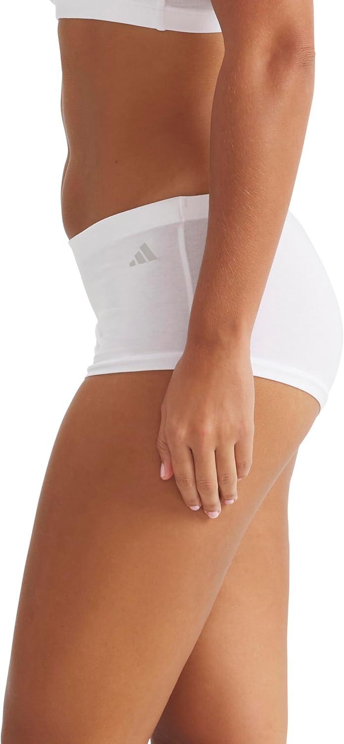 image:imageadidas Womens Active Modal Comfort Shortie 2Pack BlackWhite Medium