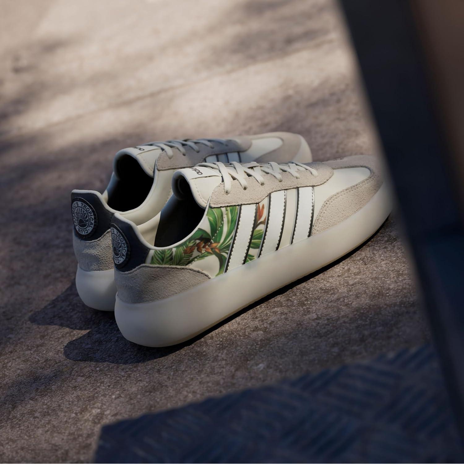 image:imageadidas Womens Barreda Decode SneakersCrewhtCrewhtCblack