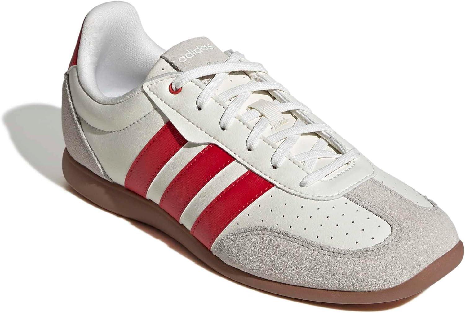 image:imageadidas Womens Barreda LowOff WhiteCollegiate RedWonder Alumina