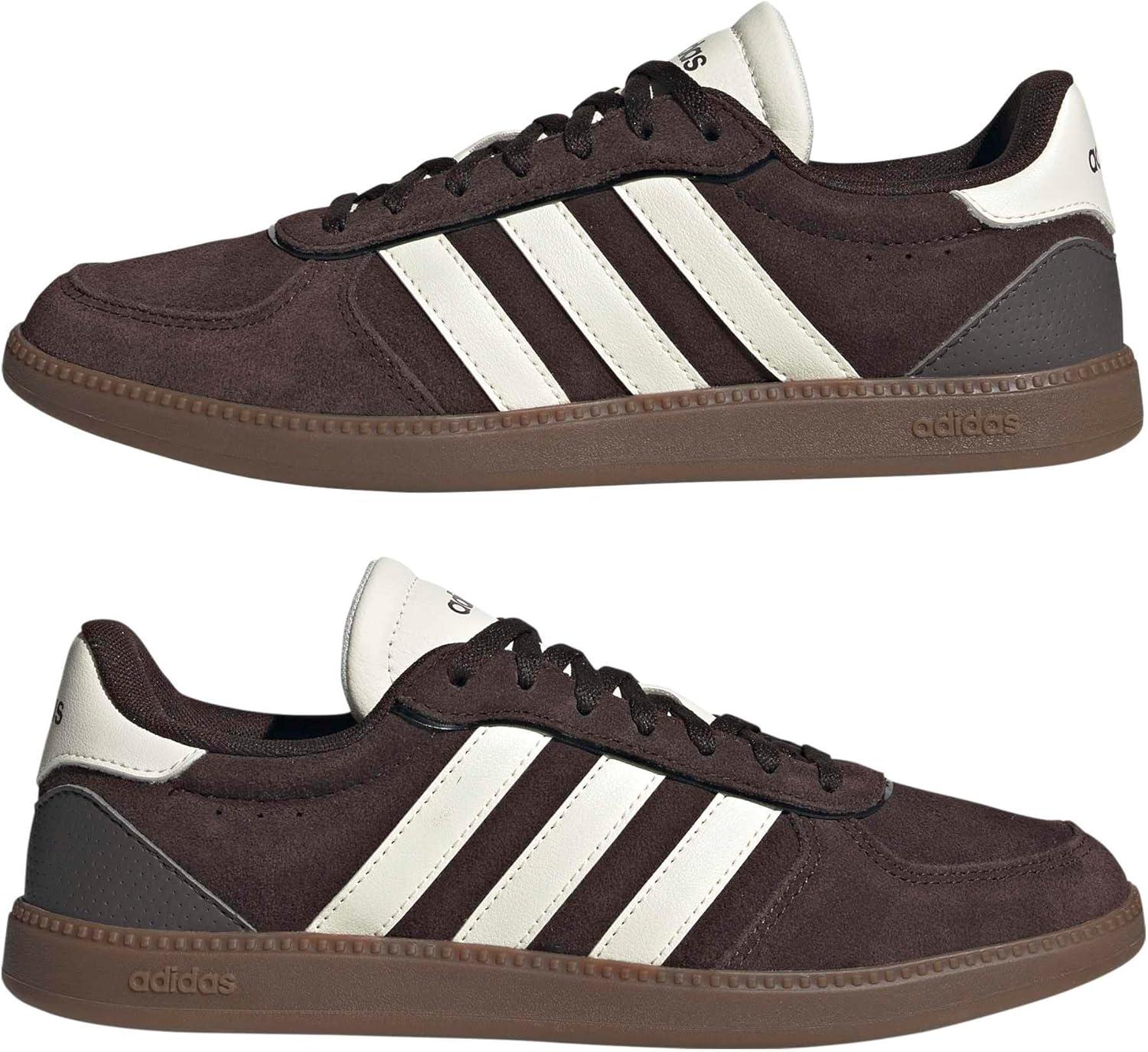 image:imageadidas Womens Breaknet Sleek SneakersAurora CoffeeOff WhiteGum