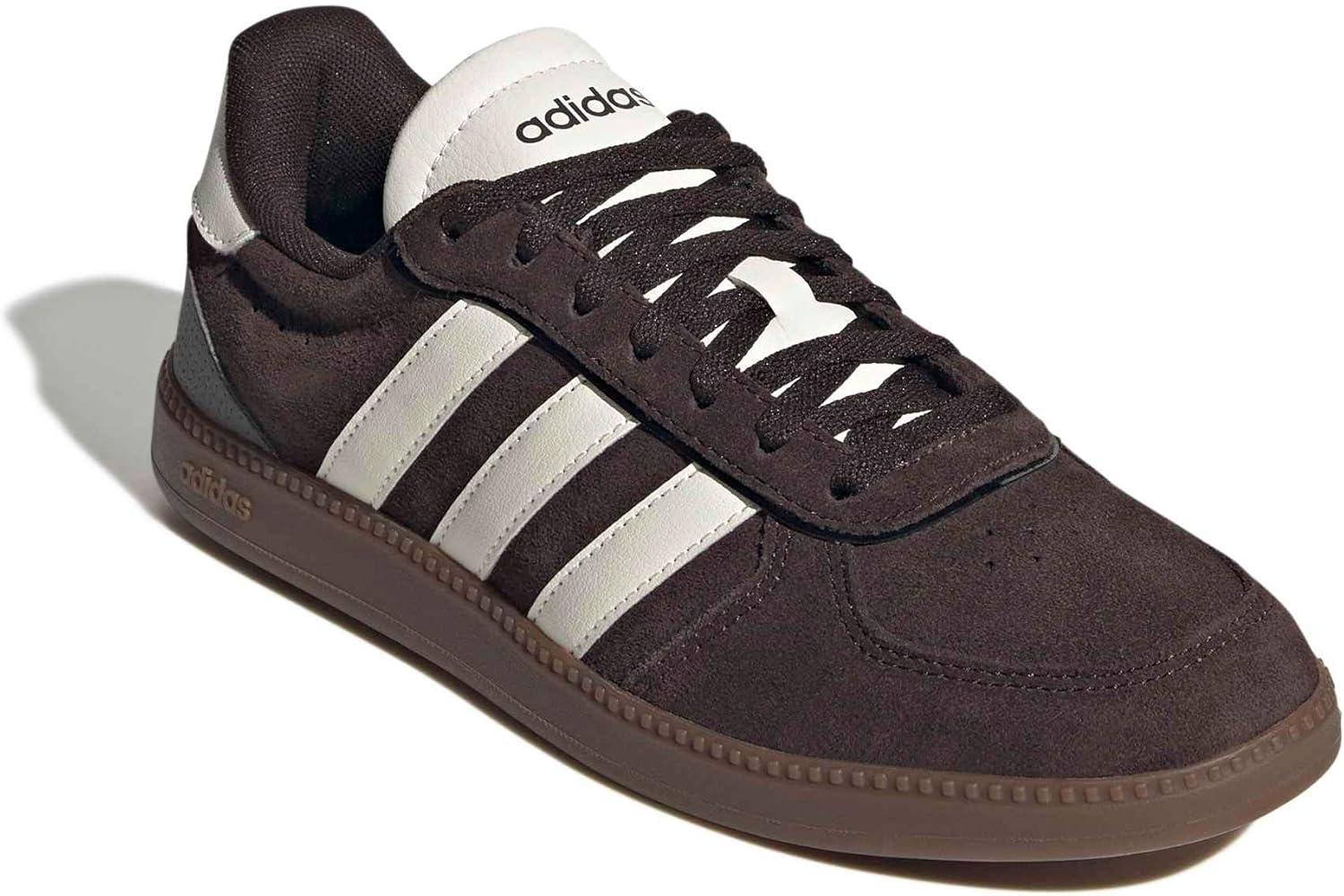 image:imageadidas Womens Breaknet Sleek SneakersAurora CoffeeOff WhiteGum
