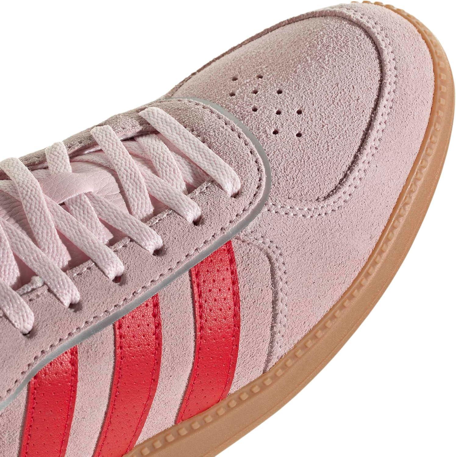 image:imageadidas Womens Breaknet Sleek SneakersClear PinkPure RubyGum