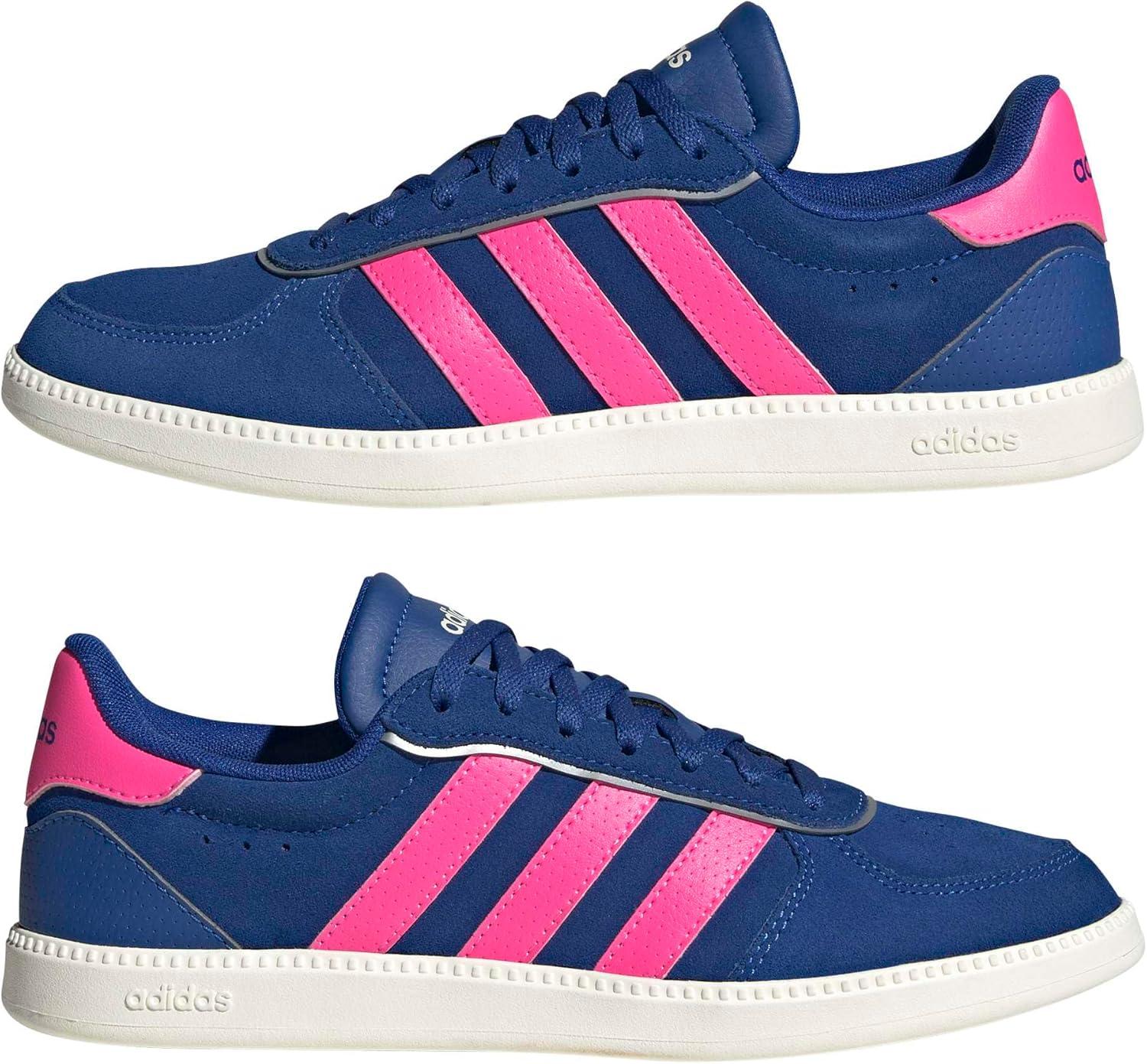 image:imageadidas Womens Breaknet Sleek SneakersCollegiate RoyalLucid PinkWhite