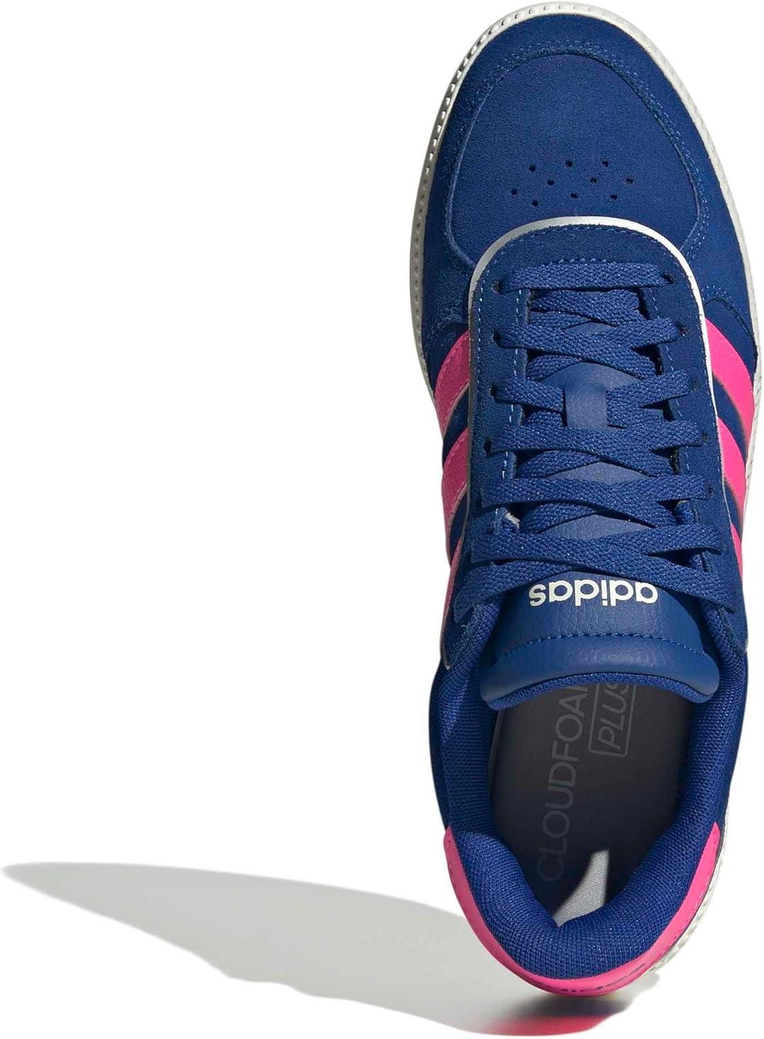 image:imageadidas Womens Breaknet Sleek SneakersCollegiate RoyalLucid PinkWhite