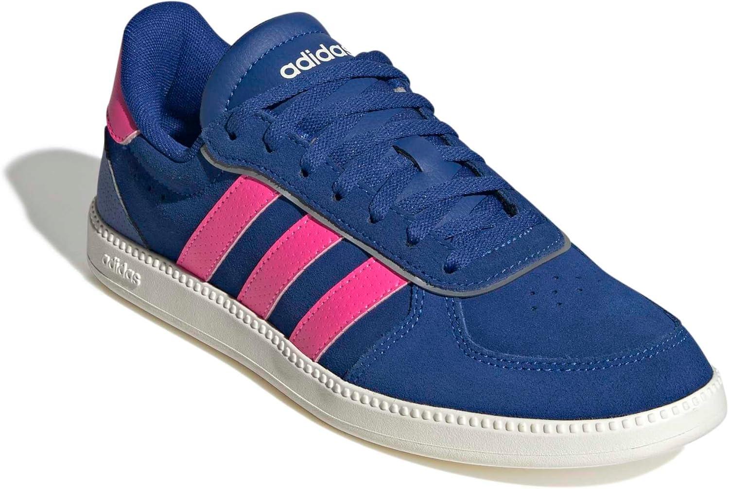 image:imageadidas Womens Breaknet Sleek SneakersCollegiate RoyalLucid PinkWhite