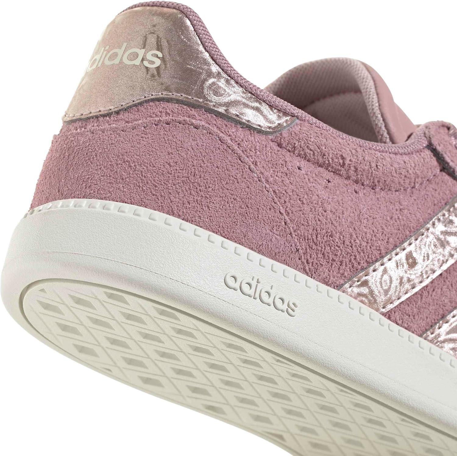 image:imageadidas Womens Breaknet Sleek SneakersMagic MauveDual LilacOff White