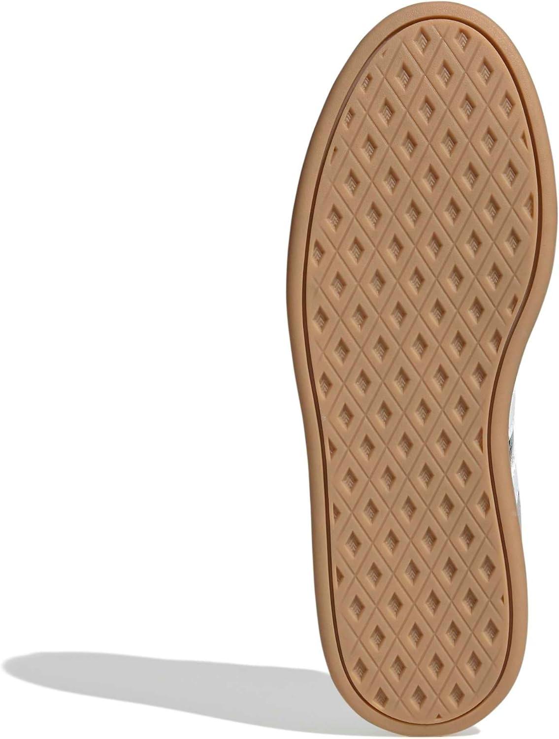 image:imageadidas Womens Breaknet Sleek SneakersSilver MetallicWhiteGum