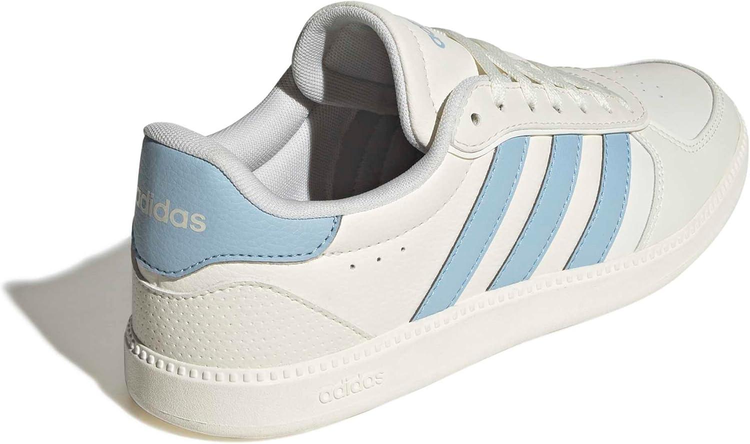 image:imageadidas Womens Breaknet Sleek SneakersWhiteClear Sky