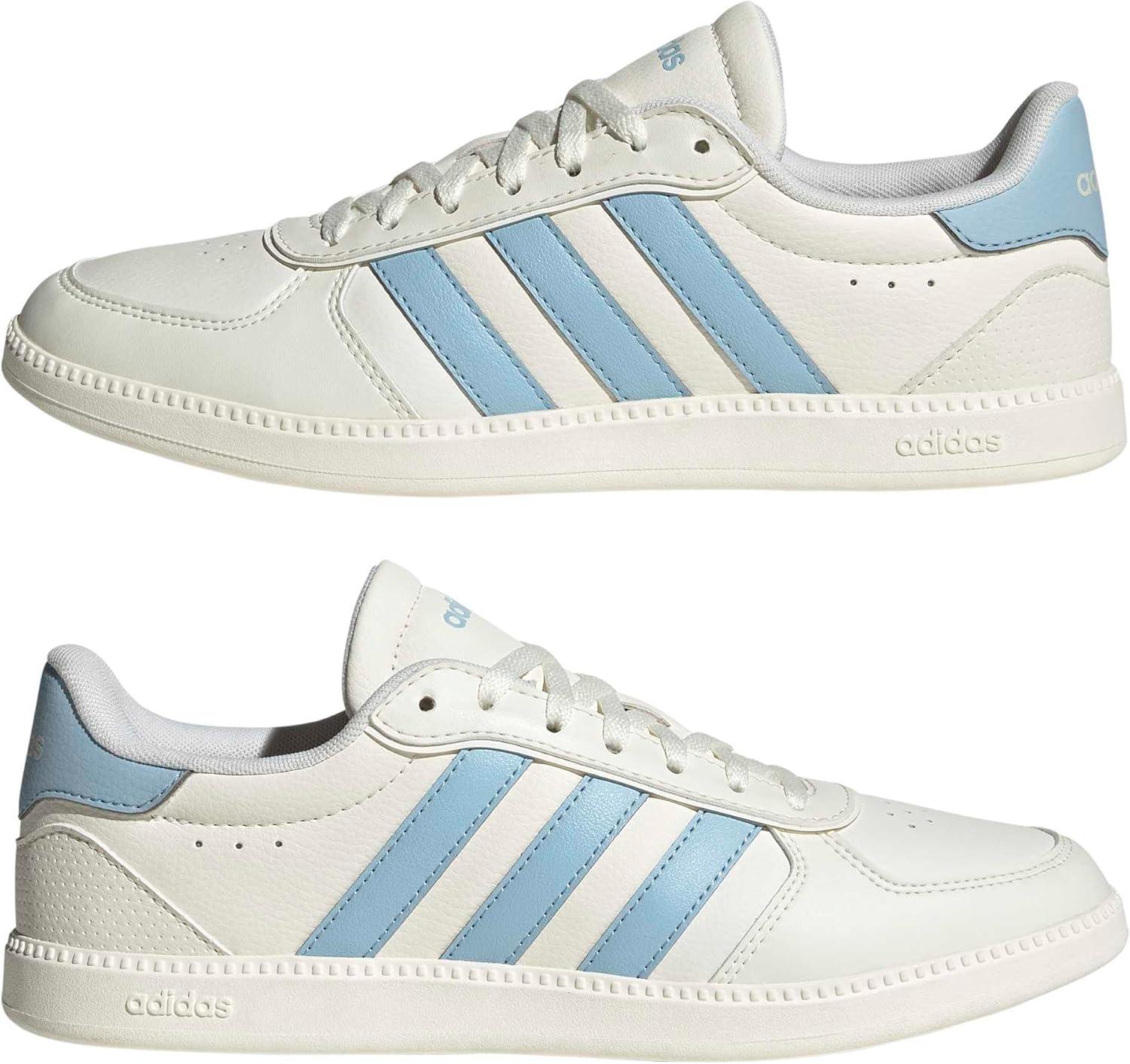 image:imageadidas Womens Breaknet Sleek SneakersWhiteClear Sky