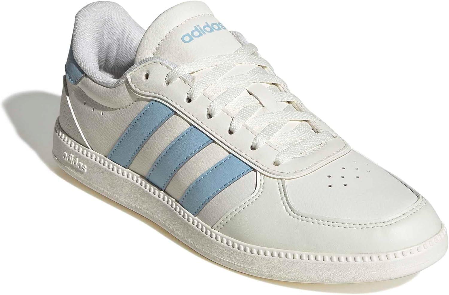 image:imageadidas Womens Breaknet Sleek SneakersWhiteClear Sky