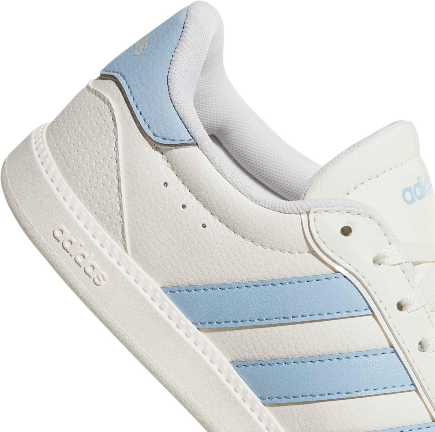 image:imageadidas Womens Breaknet Sleek SneakersWhiteClear Sky