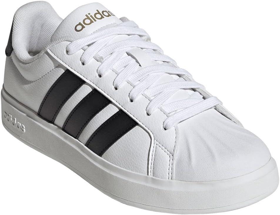 image:imageadidas Womens Streettalk Lace Up Sneakers Shoes Casual BlackFtwr White Core Black Gold Met