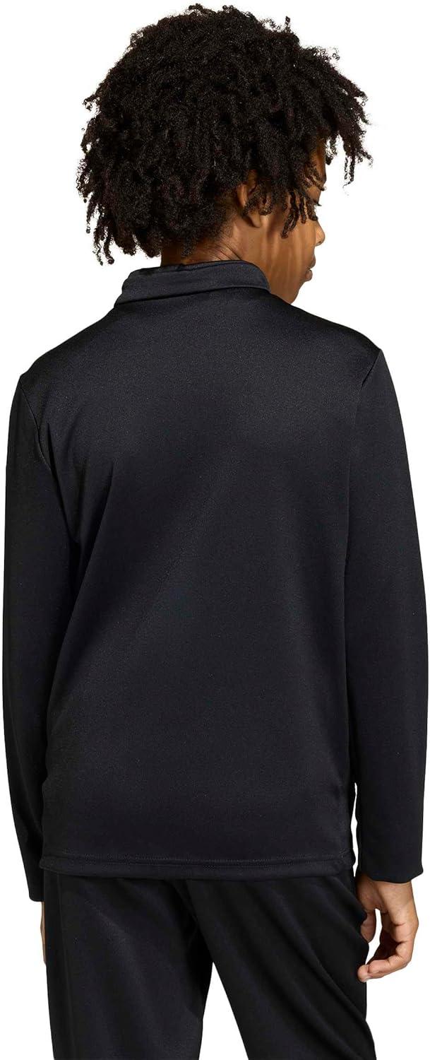 image:imageadidas boys Entrada 26 Track JacketBlackWhite