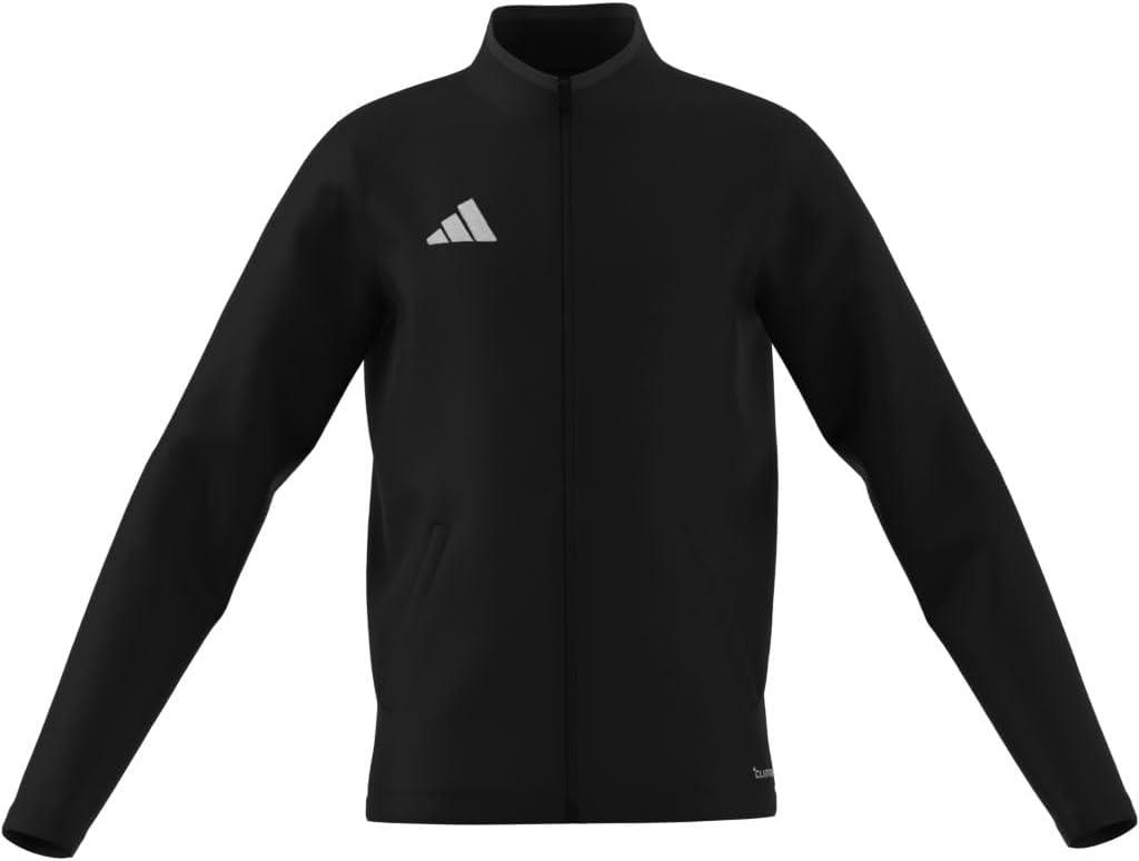 image:imageadidas boys Entrada 26 Track JacketBlackWhite