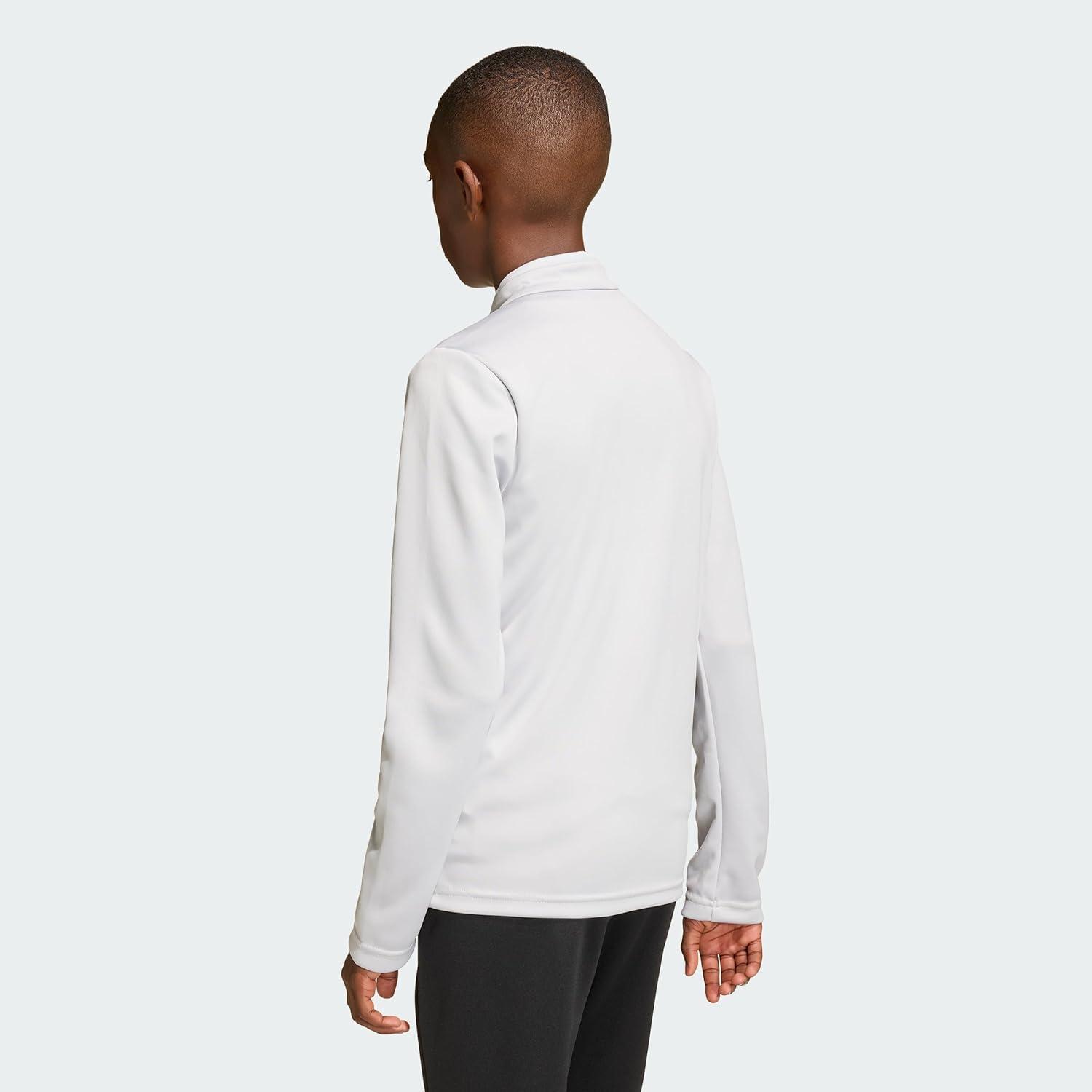 image:imageadidas boys Entrada 26 Track JacketTeam Light GreyWhite