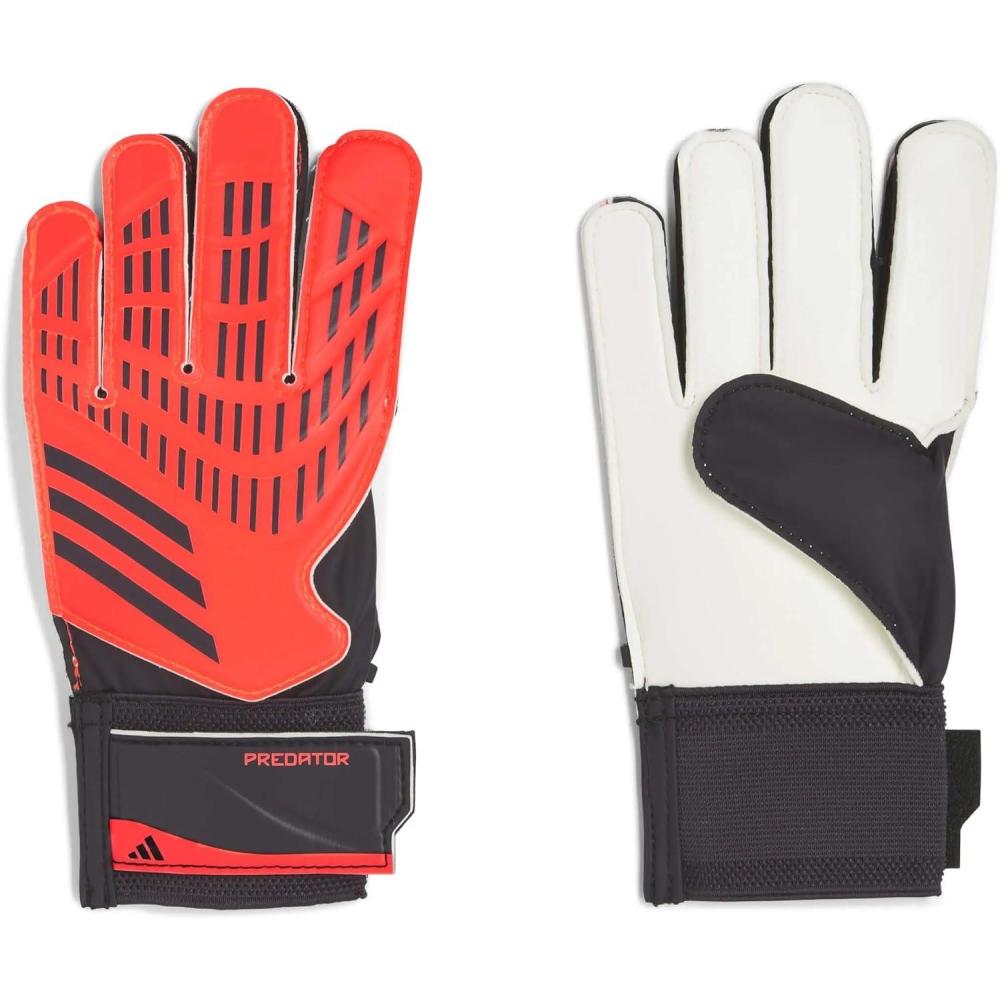 image:imageAdidas UnisexKids Training Predator Goalie Soccer GlovesTurboAurora BlackTurbo