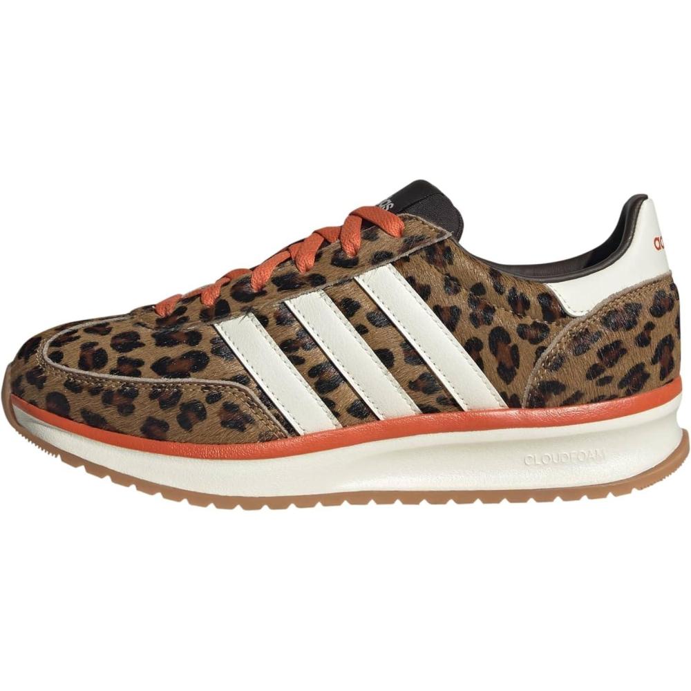 image:imageAdidas Womens Run 70s 20Dark BrownOff WhiteSemi Impact Orange