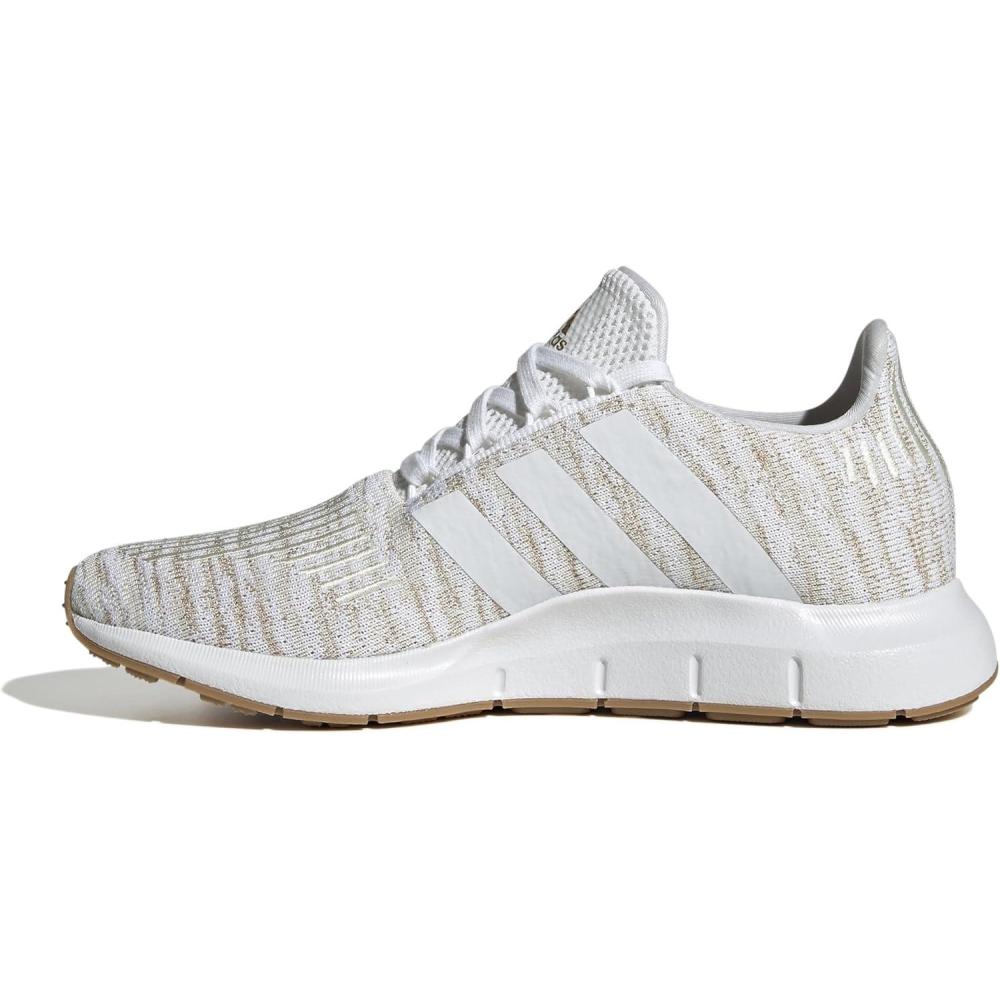 image:imageAdidas Womens Swift Run 10WhiteIvoryGold Metallic
