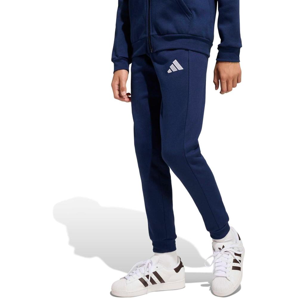 image:imageadidas Boys Entrada 26 Sweat PantsTeam Navy BlueWhite